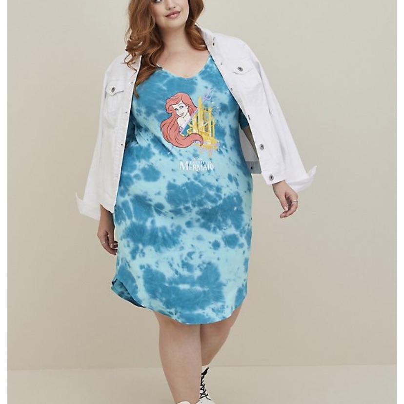 Torrid Size 3 Disney Little Mermaid Dress